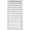 Ekena Millwork Vertical Surface Mount PVC Gable Vent w/ 2"W x 2"H , Brickmould Sill Frame, 22"W x 42"H GVPVE22X4203SN - alternate 1